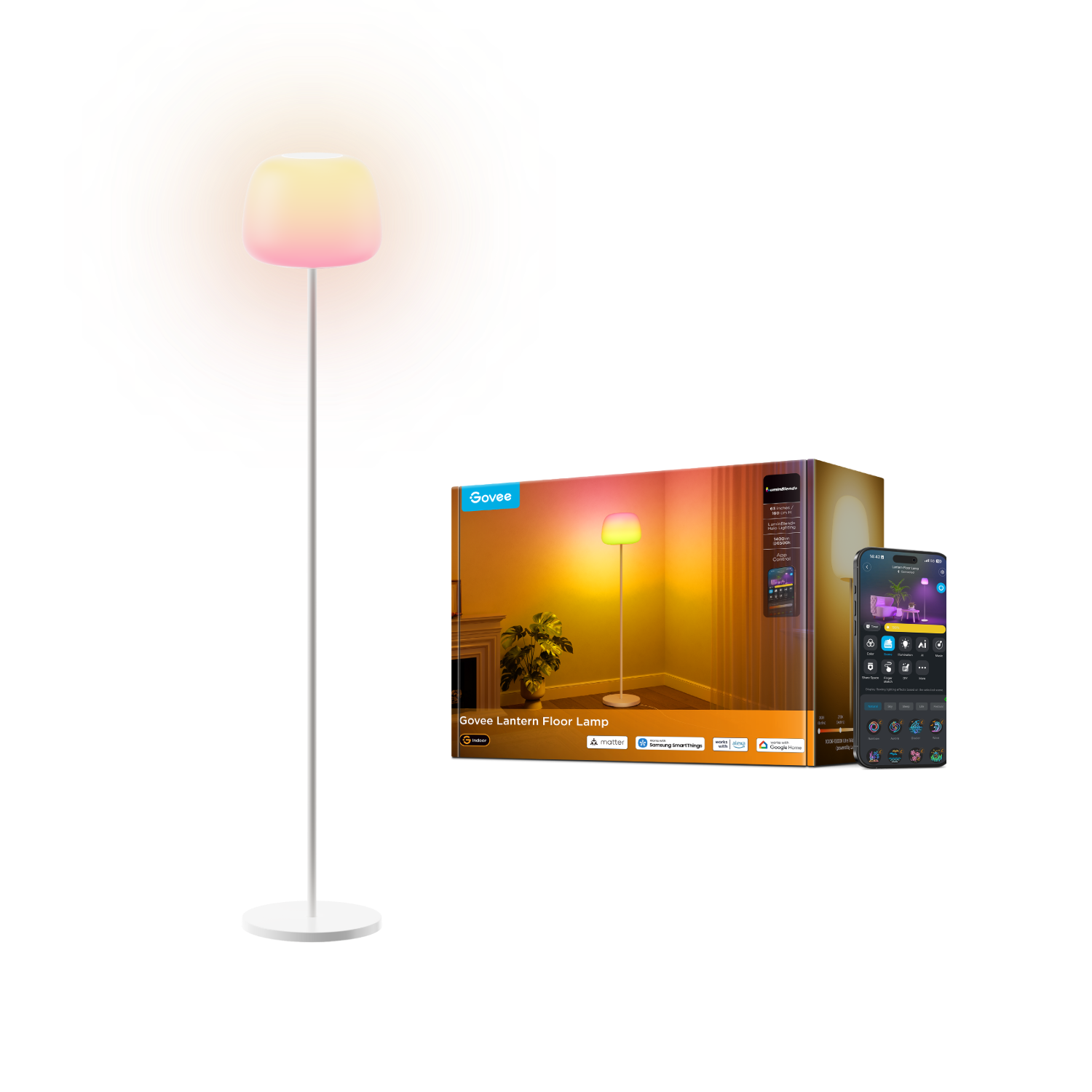 ??Business Only??Govee Lantern Floor Lamp